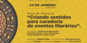 Pré- Bienal do Livro será lançada hoje (24) com programação ampla e diversificada