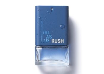 Quasar Rush, a nova fragrância masculina do Boticário, é fresca e energizante, dando impulso para enfrentar o dia a dia
