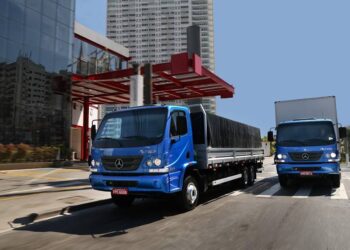 Mercedes-Benz supera o marco histórico de 80.000 caminhões Accelo vendidos no Brasil
