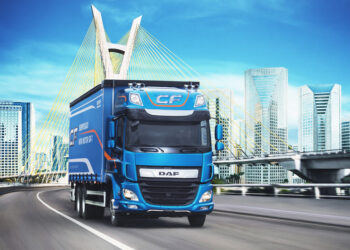  DAF lança caminhão DAF CF semipesado com Motor PACCAR  GR-7, de 6,7 litros, e a cabine mais confortável da categoria