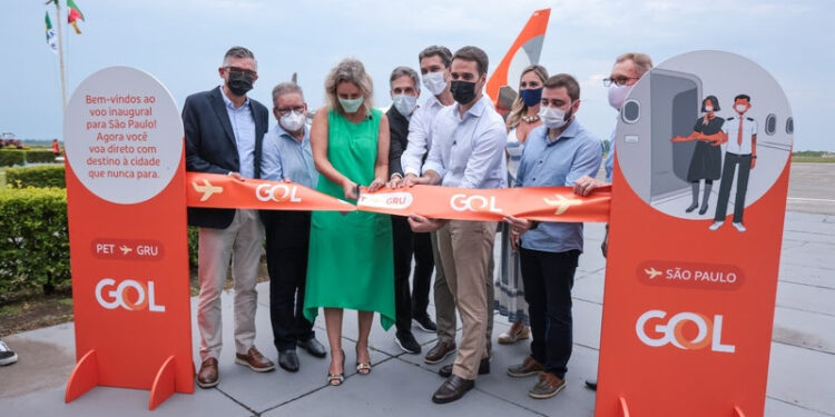 GOL faz voos diretos inaugurais de seu mais novo destino no Rio Grande do Sul