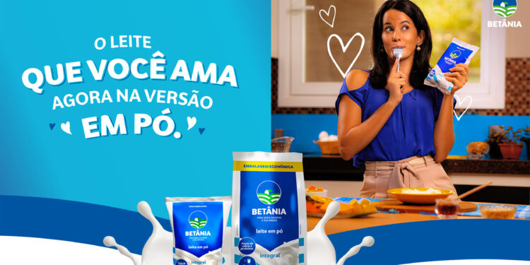 Betânia realiza campanha para promover linha de leite em pó