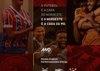 Moura Dubeux patrocina o Ceará Sporting Clube e outros times de futebol do Nordeste