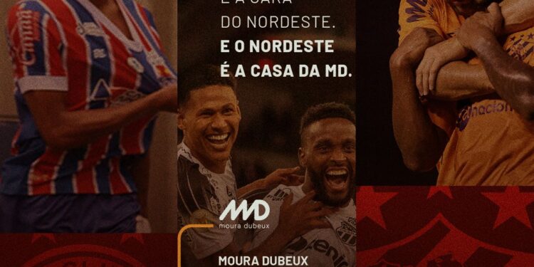 Moura Dubeux patrocina o Ceará Sporting Clube e outros times de futebol do Nordeste