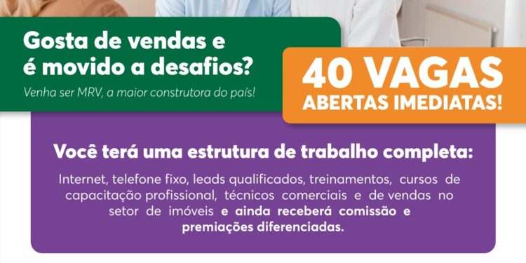 Com novos lançamentos previstos para 2022, MRV reforça time comercial em Fortaleza