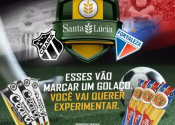 Grupo SL fecha parceria com clubes e Ceará e Fortaleza passam a ter macarrão com suas marcas