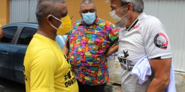 Ator Alexandre Borges participa de ação da CUFA Ceará no Barroso, em Fortaleza