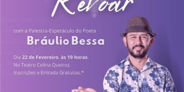 Instituto Revoar celebra 5 anos com palestra de Bráulio Bessa aberta ao público