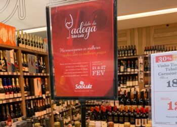 Clube da Adega do Mercadinhos São Luiz tem bebidas com até 40% de desconto