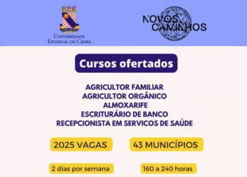 Em parceria com Prefeitura, UECE oferta 150 vagas para cursos em Maracanaú