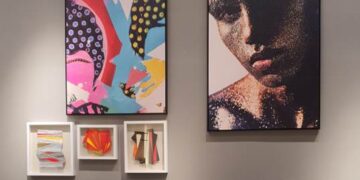 Coletânea de arte e design de artistas plásticos locais no RioMar Fortaleza 