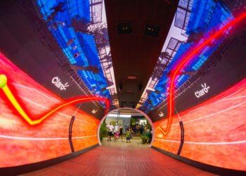 Com túnel imersivo e ultra conectado, Claro leva 5G para o Rio Open