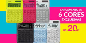 Edição Limitada: Casio lança linha inédita de Calculadoras Fashion