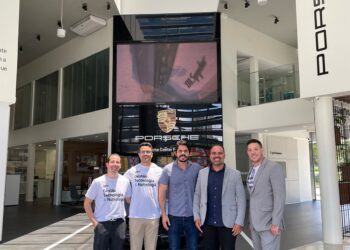 Fernando Guanabara e Porsche Center Fortaleza fecham parceria e recebem médicos