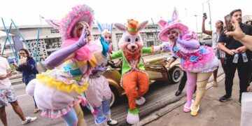 Coelho da Páscoa chega ao North Shopping Fortaleza neste domingo (27) 