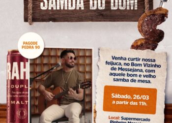 Supermercado Pinheiro realiza “Samba do Bom” neste sábado 