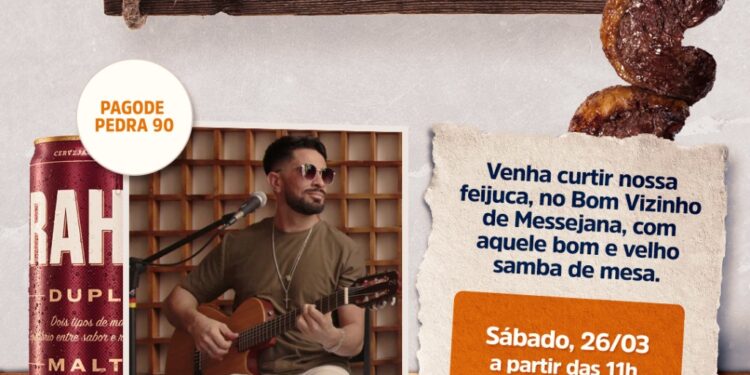 Supermercado Pinheiro realiza “Samba do Bom” neste sábado 