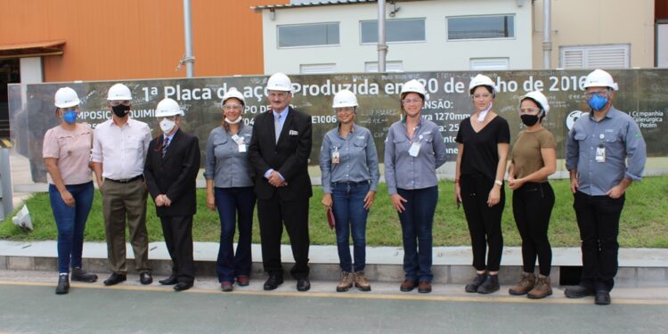 Companhia Siderúrgica do Pecém (CSP) recebe visita institucional de comitiva do Tribunal Regional do Trabalho  