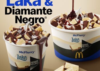 McDonald’s anuncia novo McFlurry Laka Diamante Negro