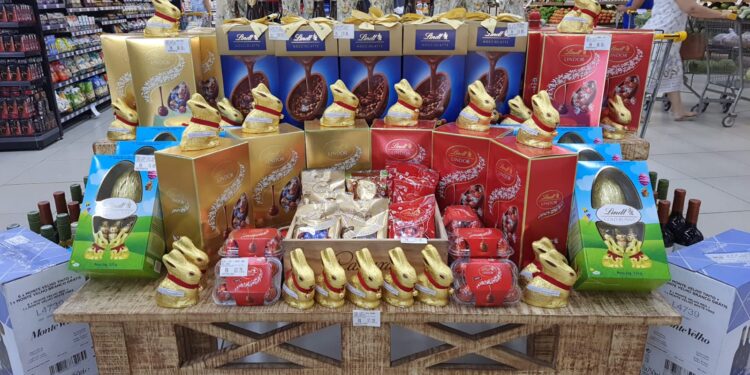 Supermercado Guará lista seleção de chocolates puro cacau para a Páscoa