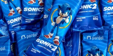 Pardal Sorvetes lança três embalagens temáticas do filme ‘Sonic 2’ em parceria com a Paramount Pictures