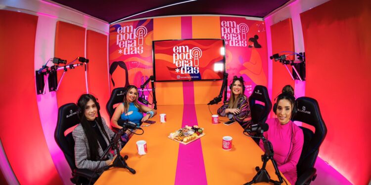 Podcast EmPODeradas alcança sucesso no Norte-Nordeste e bate mais de 3 milhões de visualizações
