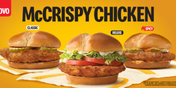 McDonald’s lança a linha McCrispy Chicken para os fãs dos sanduíches de frango