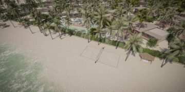 Origem Fortim conta com quadra de beach tennis, tendência no mundo dos esportes  