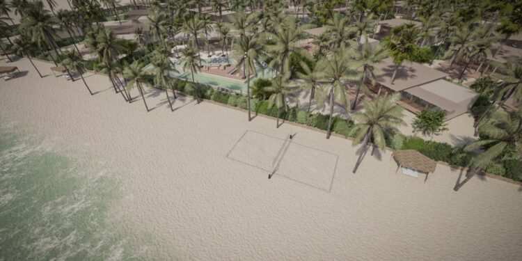 Origem Fortim conta com quadra de beach tennis, tendência no mundo dos esportes  