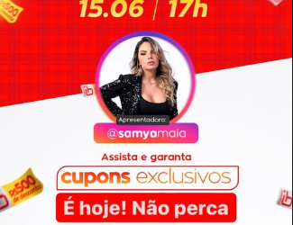 Em clima de São João, ibyte realiza liveshop comandada por Samya Maia com descontos de mais de R$ 2 mil