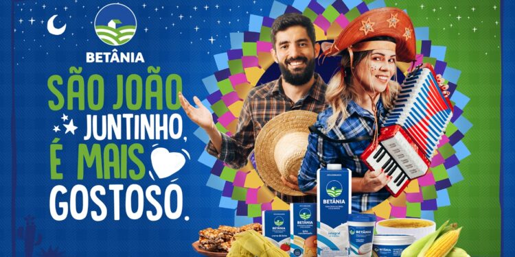 Betânia celebra o retorno das festas juninas com a campanha “São João juntinho é mais gostoso”
