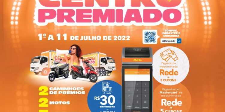 Campanha Centro Premiado segue até segunda-feira (11) 