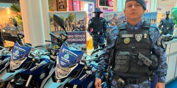 Exposição da Guarda Municipal proporciona interação com público infantil