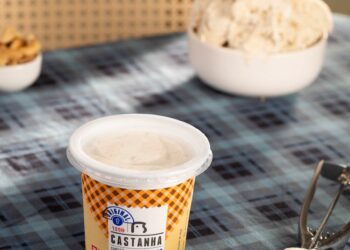 Pardal Sorvetes lança versão de 440ml do sorvete de castanha