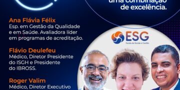 Escola de Saúde e Gestão promove live sobre Liderança e Gestão em Saúde – uma combinação de excelência