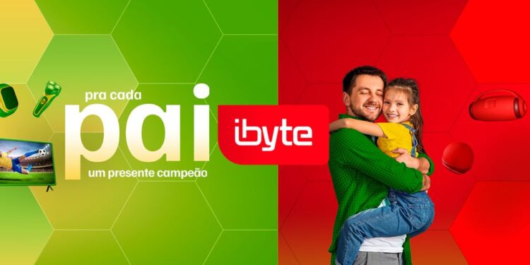 Dia dos Pais: ibyte promove ação com ‘esquenta’ para Copa do Mundo e ofertas com até 50% de desconto