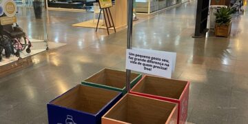 Shopping Benfica incentiva solidariedade entre clientes e frequentadores 