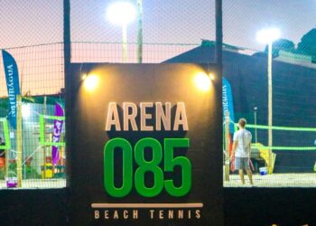 Arena 085 inaugura espaço de beach tennis em Fortaleza e realiza aulão especial de Dia dos Pais 