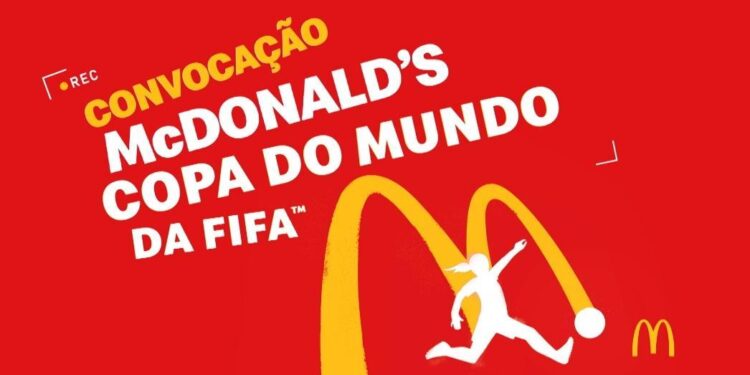 McDonald’s abre convocação para as crianças participarem da campanha da marca para a Copa do Mundo da FIFA