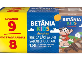 Multipack Achocolatado Betânia Kids entrega sabor, nutrição e economia para as famílias na volta às aulas