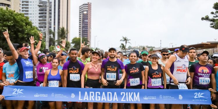 Corrida 21k Terra da Luz acontece no próximo domingo (18) em Fortaleza