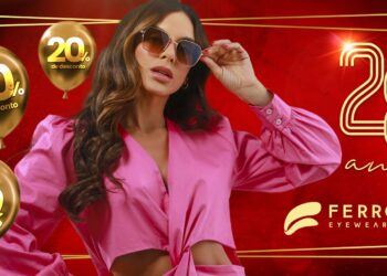 Ferrovia Eyewear completa 28 anos e lança promoção de descontos progressivos