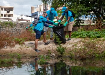 Voluntários da Cimento Apodi realizam limpeza de praias e comunidades em Fortaleza, Pecém e Quixeré/CE