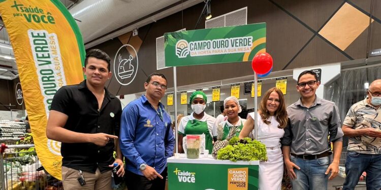Campo Ouro Verde participa de reinauguração do Carvalho Supermercado
