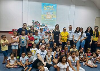 Fetrans inicia campanha de doação de alimentos e leva atividade sobre educação no trânsito para crianças atendidas pelo Iprede