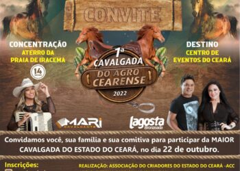 Falta um mês para a maior cavalgada do agro cearense