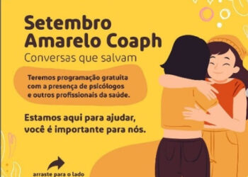 Grupo Coaph Saúde realiza ações gratuitas e coloca em evidência a prevenção ao suicídio