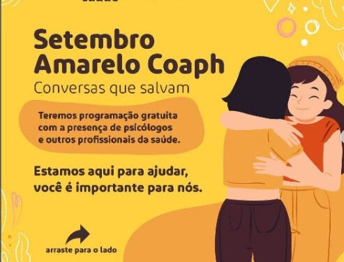 Grupo Coaph Saúde realiza ações gratuitas e coloca em evidência a prevenção ao suicídio