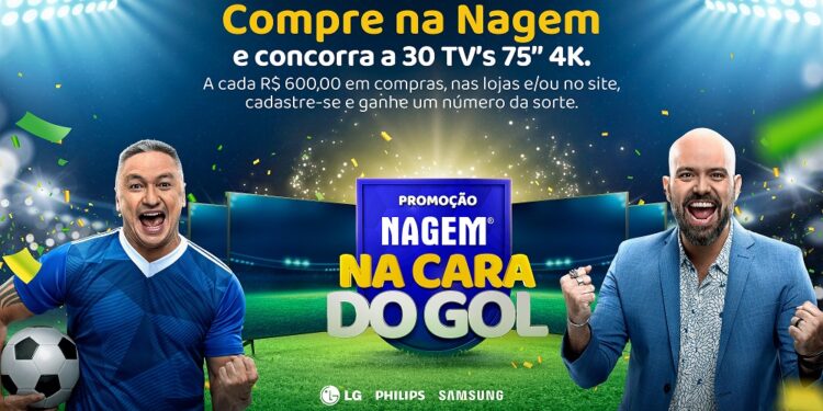 Nagem celebra a força da Copa em sua maior campanha do ano