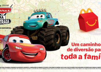 McLanche Feliz apresenta brinquedos inspirados na série Carros na Estrada, da Disney e Pixar